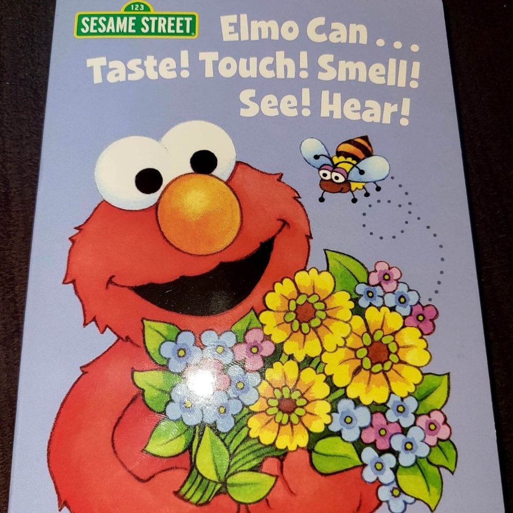 "Elmo Can...Taste! Touch! Smell! See! Hear!" (Children's Miniature Board-Book).
